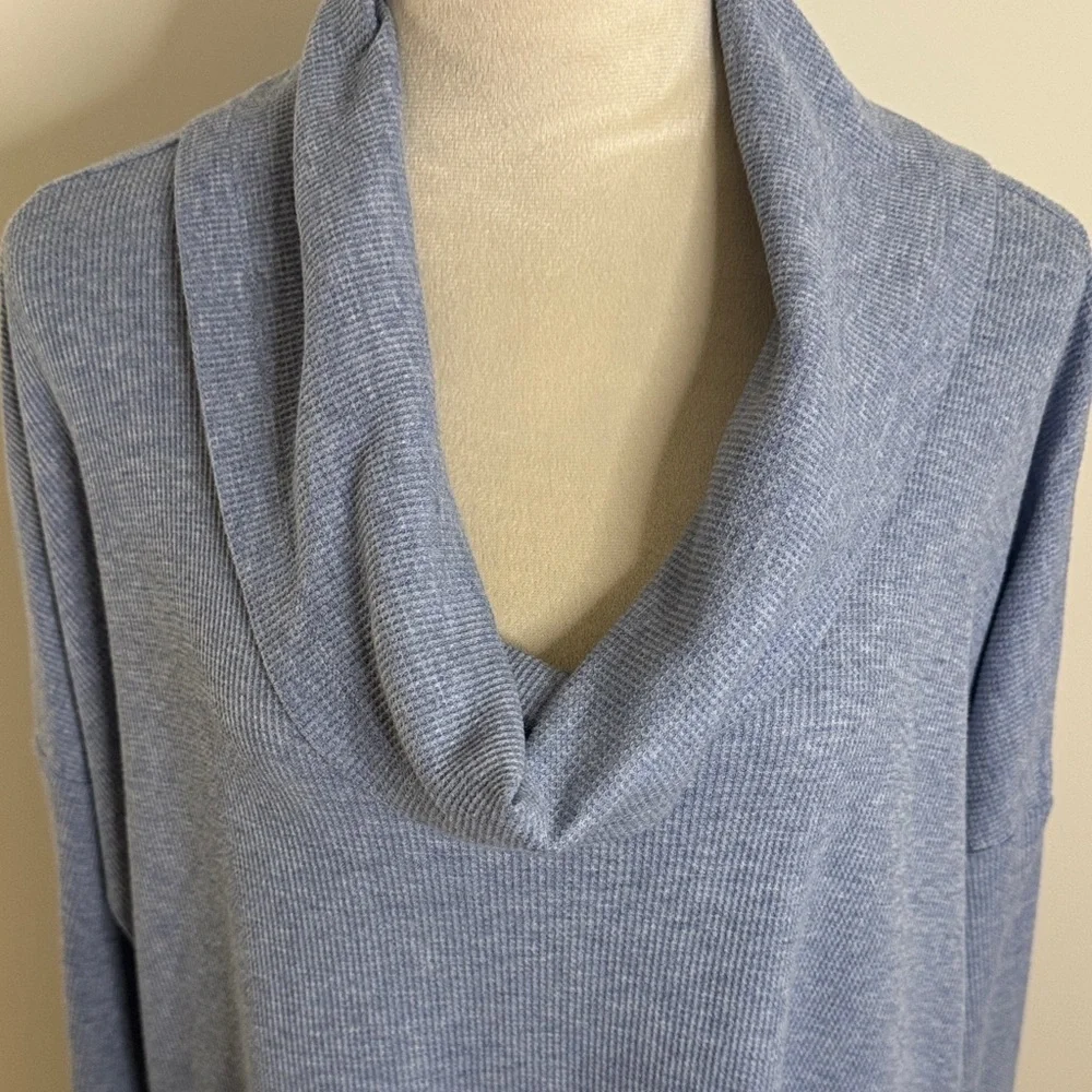 Michael Kors Sky Blue Cowl Neck Sweater